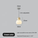 Ljojo Elegant LED Pendant Light Modern Chandelier Fixture for Bedroom Dining Room