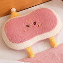 Ljojo Memory Cotton Pillow: Dorm Sleep Pillow Neck Support Office Nap Pillow