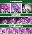 Full Spectrum Tripod LED Plant Light for Indoor Greenhouse Vegetables by Ljojo