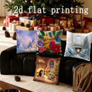 Christmas Pillow Covers Collection by Ljojo: Festive Digital-Printed Cushion Covers for Sofa, Bedroom, or Car