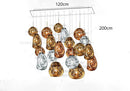 Ljojo LED Pendant Light Chandeliers for Modern Home Decor & Indoor Lighting