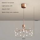 LED Flower Candles Ceiling Chandelier | Modern Luxury Home Decor by Ljojo