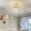 Ljojo Luxury Chrome LED Ceiling Chandelier - Elegant Home Decor and Lighting