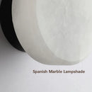 Ljojo Marble Round LED Wall Sconce - Modern Nordic Living Room Bedroom Decor