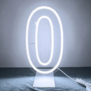Ljojo™ Numbers Neon Sign 0-9 with Stand Base - USB Powered Dimmable Light Sign