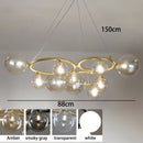 Modern Glass Chandeliers | LED Pendant Lights for Living Room | Ljojo Lighting