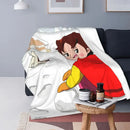 Heidi Alps Fleece Blanket Soft Cozy Throw Bedding for Sofa by Ljojo
