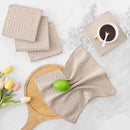 Ljojo Microfiber Waffle Kitchen Towels - Ultra Absorbent Cleaning Rags