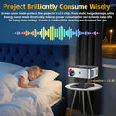 Ljojo™ Google TV Projector 4K UHD Voice Control Auto Focus WiFi 6 Home Theater