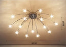 Ljojo LED Star Chandelier Light Fixture for Modern Living Room Dining Bedroom Kitchen axECOMoxyQBGVPdHG
