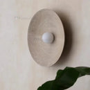 New Denmark Designer Wabi Sabi Round Wall Lamp LED for Bedroom Aisle Corridor by Ljojo