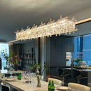 Ljojo European Luxury K9 Crystal Chandelier for Dining Room Decor