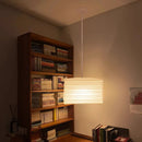 Wabi Sabi Square Rice Paper Pendant Light Chandelier Fixture by Ljojo for Home Decor