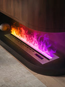 Electric Fireplace 3D Mist Atomization for Living Room Bedroom TV Wall Decor by Ljojo