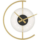 Ljojo Minimalist LED Wall Lamp with Clock for Home Indoor Lighting
