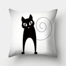 Cute Cat Cushion Cover 45x45cm - Ljojo Home Decor Pillowcases
