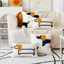Embroidered Dog Pillowcase by Ljojo: Modern & Cute Sofa Decor