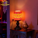 Bohemian Tiffany Glass Table Lamp LED E27 Romantic Atmosphere Art Decorative Desk Light