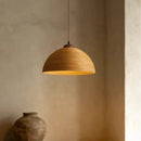 Nordic Style Handmade Wicker Chandelier LED Pendant Light for Living Room by Ljojo