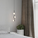 Modern Glass Ball Led Chandelier Luxury Designer Pendant Lamp for Bedroom Living Room by Ljojo