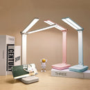 Ljojo LED Desk Lamp 3 Levels Dimmable Touch Table Lighting Foldable Eye Protection