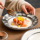 Ljojo Medieval Ceramic Plates for High-End Dining Experience