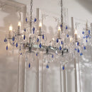 European Luxury K9 Crystal Chandelier: Elegant Living Room Candle E27 LED Ceiling Light by Ljojo