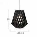 Bamboo LED Pendant Light Hand Made Creative Art Home Decor by Ljojo