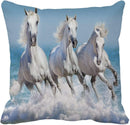 Ljojo Manga Anime Cute Expression Woman Face Pillow Cover 45x45cm Home Decor
