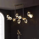 Ljojo Luxury Crystal Living Room Chandelier Modern Bedroom Pendant Lamp Ceiling Light