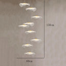 Ljojo LED Chandelier Pendant Lights for Modern Bedroom and Dining Room