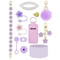 Ljojo 12PCS Tumbler Accessories Bundle for Stanley Cup - Handle, Strap, Straw Toppers