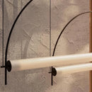Ljojo Minimalist Tea Room Pendant Light - Nordi Creative Half Circular Arc Study Lamp