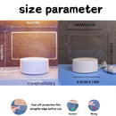 Acrylic Dry Wipe Board Lamp Transparent DIY Erasable Night Light with Message Board