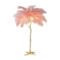 LED Feather Floor Lamp by Ljojo: Stylish Ostrich Ins Live Room Decor