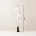 Ljojo Modern Minimalist LED Chandelier Floor Lamp for Bedroom Coffee Shop Living Room
