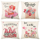 Envelope Love Pattern Pillowcase for Romantic Home Decor by Ljojo