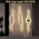 Ljojo LED Strip Wall Sconce Remote Control Bedroom Living Room Home Decor