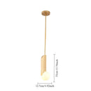 Gold Pendant Lamp Glass Ball LED Lighting - Minimalist Scandinavian Design by Ljojo