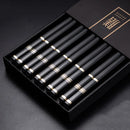 Ljojo Metal Chopsticks Set of 5 Pairs Reusable Korean Sushi Sticks Alloy Tableware