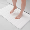 Ljojo Memory Foam Bathroom Mat: Super Absorbent Non-Slip Rug for Home Bathtub Shower Room