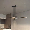 Modern LED Pendant Light Bar Counter Strip Chandelier - Ljojo