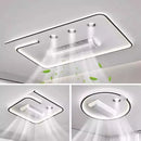 LED Ceiling Fan Chandelier for Modern Home Decor | Invisible Bladeless Design by Ljojo