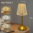 Ljojo LED Desk Lamp Dimmable Touch Sensor Rechargeable Night Light for Bedroom