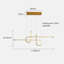 Ljojo Nordic Minimalist LED Pendant Chandelier for Modern Living Spaces