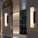 Ljojo Marble LED Wall Light: Modern Minimalist Outdoor Waterproof Porch Lamp.