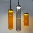 Modern Design Orange Black Glass LED Pendant Light Chandelier by Ljojo for Home Decor LED Lighting.