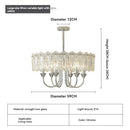 French Home Decoration Chandelier: Crystal Luxury Light for Living & Dining Room by Ljojo