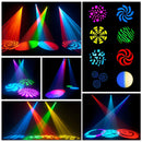 Ljojo™ RGBW Moving Head Light Beam for DJ Disco Party Bar Club