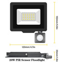 Ljojo™ Induction LED Flood Light with Adjustable PIR Sensor - Outdoor Floodlight